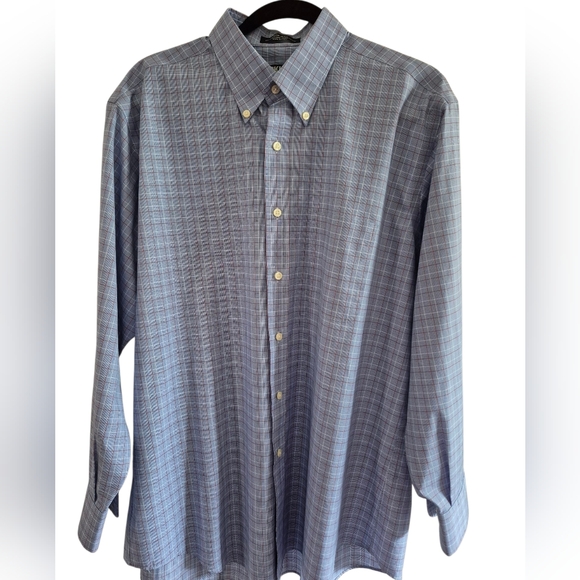 Men's long sleeves dress shirt Size 17 33 - Picture 5 of 6